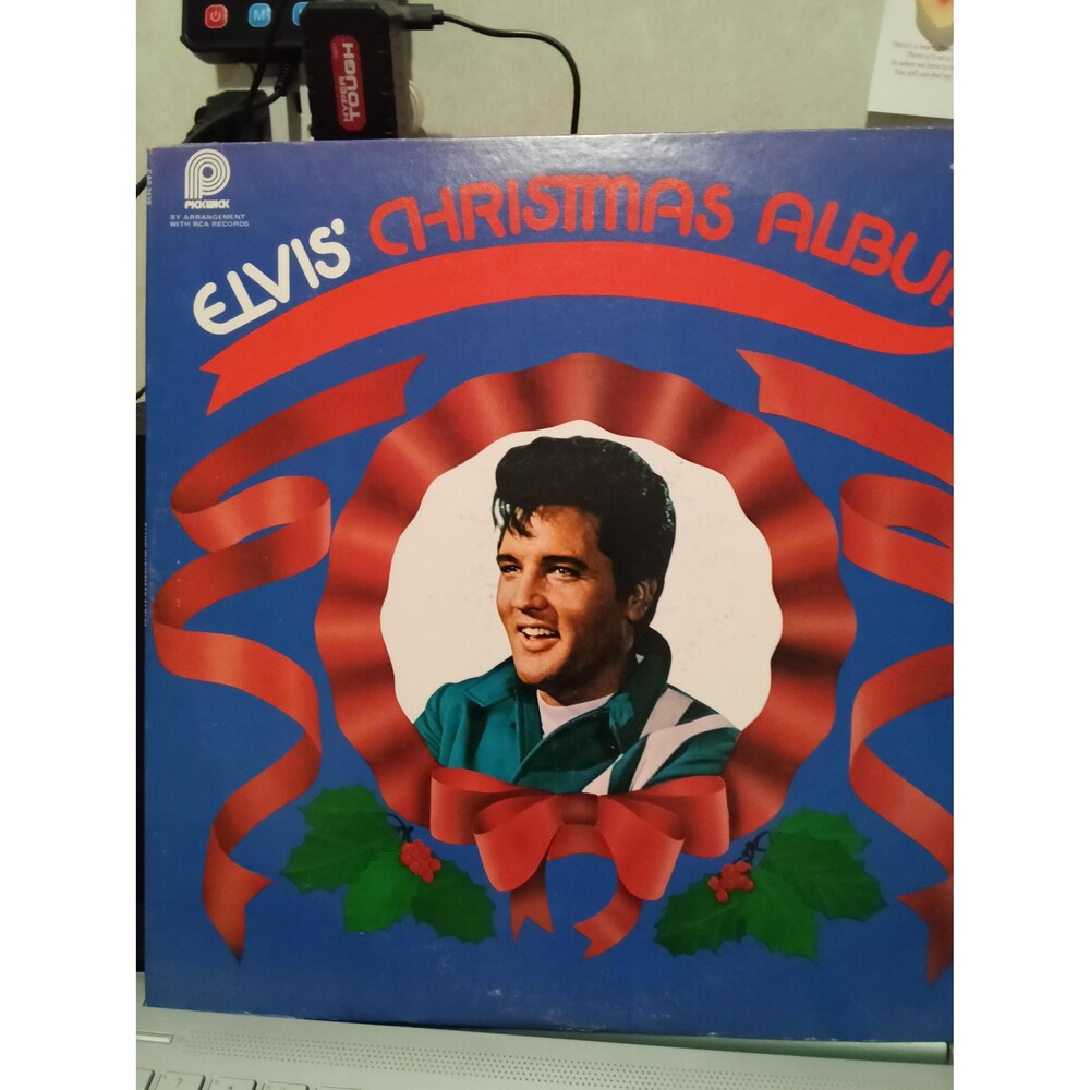 Elvis Christmas Album Vinyl Record by Pickwick - Free Shipping